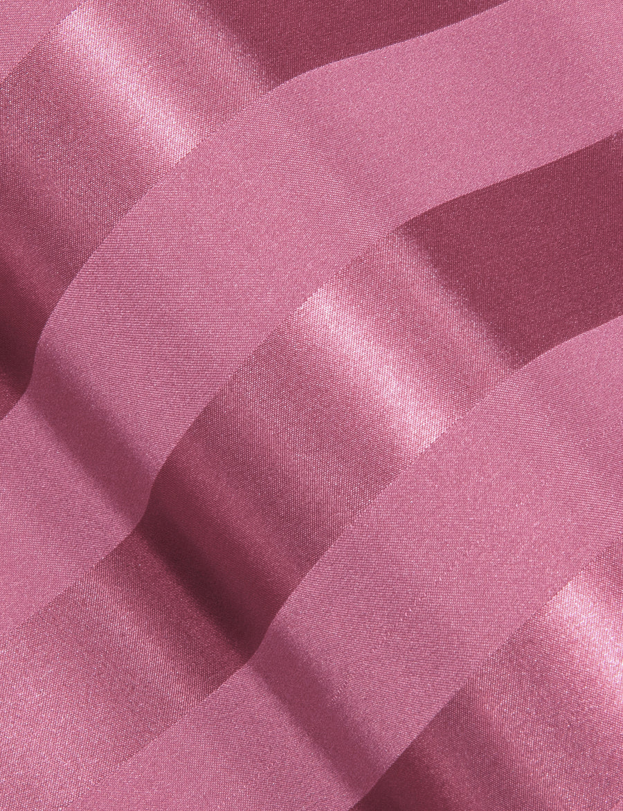 Blush Pink Striped Shiny Satin Dress Shirt shirt    - Sophisticated Gentlemen