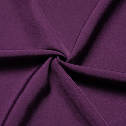 Dark Purple Solid Cotton Dress Shirt shirt    - Sophisticated Gentlemen