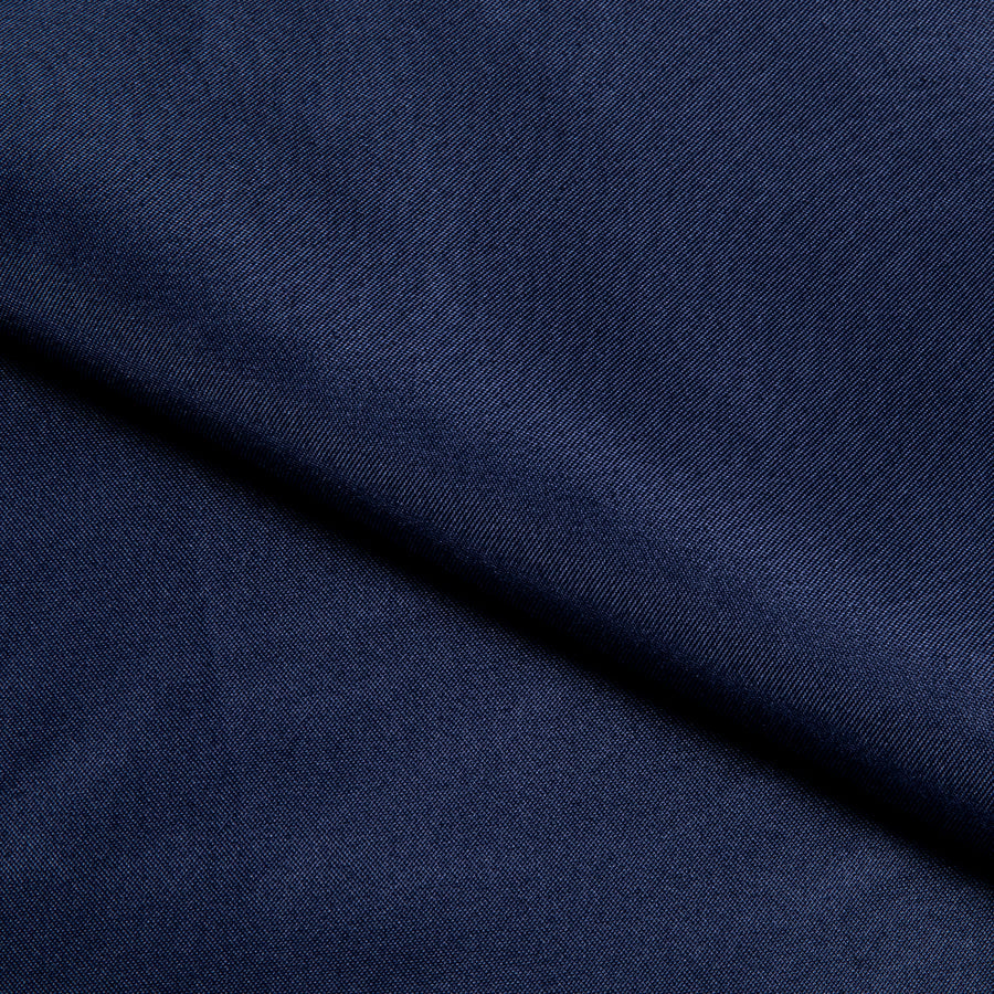 Deep Blue Red Stitching Silk Dress Shirt shirt    - Sophisticated Gentlemen