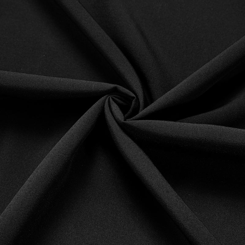 Black Solid Dress Shirt shirt    - Sophisticated Gentlemen