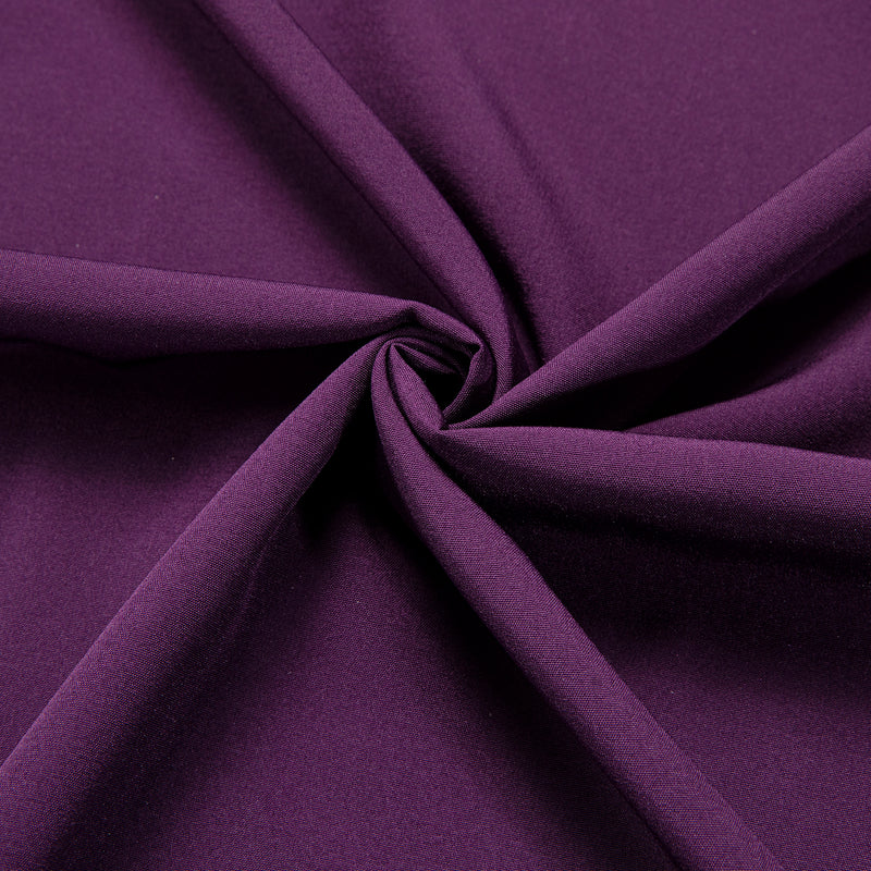Deep Purple Solid Dress Shirt shirt    - Sophisticated Gentlemen