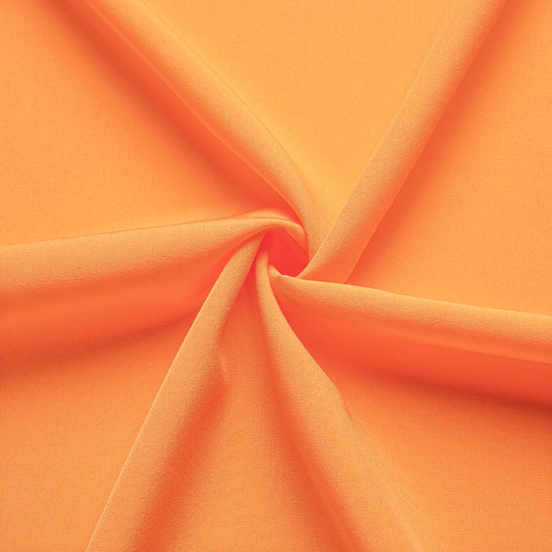 Orange Solid Dress Shirt shirt    - Sophisticated Gentlemen