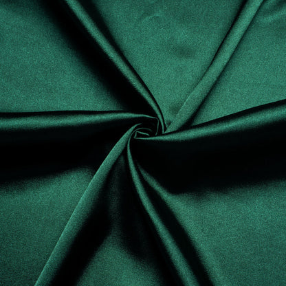 Emerald Green Solid Satin Dress Shirt shirt    - Sophisticated Gentlemen