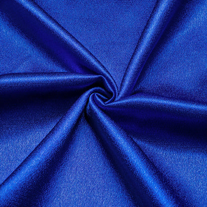 Klein Blue Solid Silk Dress Shirt shirt    - Sophisticated Gentlemen