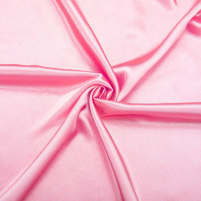 Pink Solid Satin Dress Shirt shirt    - Sophisticated Gentlemen