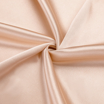 Mist Orange Solid Satin Silk Dress Shirt shirt    - Sophisticated Gentlemen