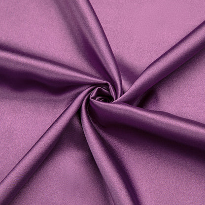 Violet Purple Solid Satin Silk Dress Shirt shirt    - Sophisticated Gentlemen