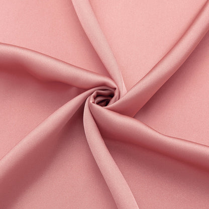 Rose Pink Solid Satin Chiffon Non-Stretch Dress Shirt shirt    - Sophisticated Gentlemen