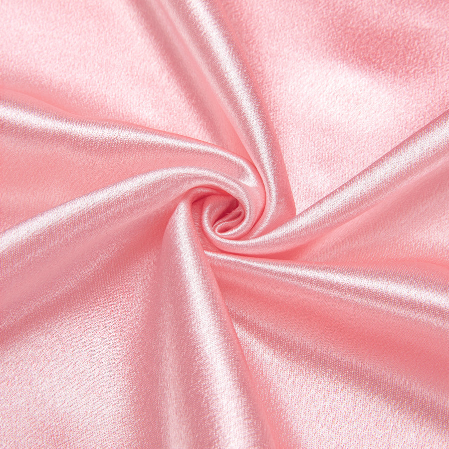 Baby Pink Satin Dress Shirt shirt    - Sophisticated Gentlemen