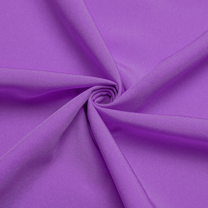 Purple Solid Four-Way Stretch Fabric Dress Shirt shirt    - Sophisticated Gentlemen