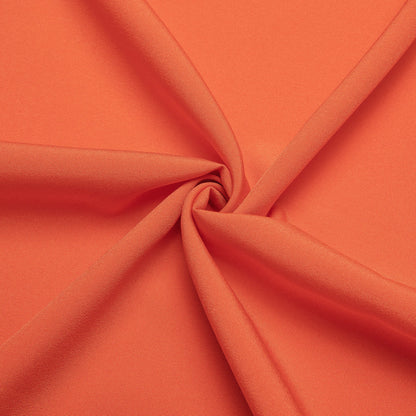 Orange Solid Four-Way Stretch Fabric Dress Shirt shirt    - Sophisticated Gentlemen