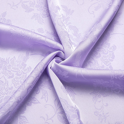 Baby Purple Floral Silk Dress Shirt shirt    - Sophisticated Gentlemen