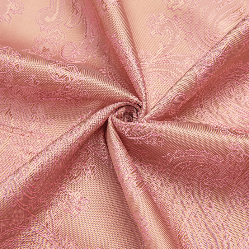 Pink Paisley Silk Men's Dress Shirt shirt    - Sophisticated Gentlemen