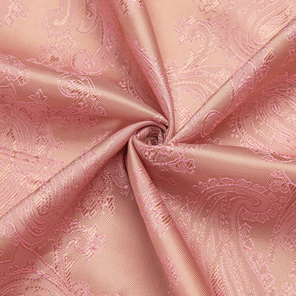 Pink Paisley Silk Men's Dress Shirt shirt    - Sophisticated Gentlemen
