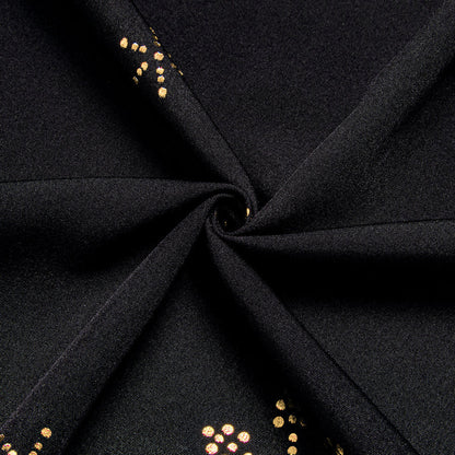 Black Christmas Golden Snow Novelty Dress Shirt shirt    - Sophisticated Gentlemen