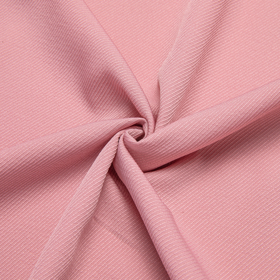Pink Solid Stretch Woven Dress Shirt shirt    - Sophisticated Gentlemen