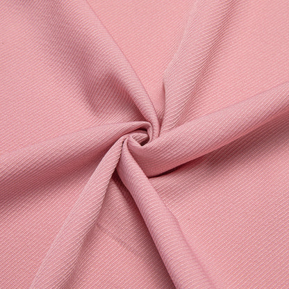 Pink Solid Stretch Woven Dress Shirt shirt    - Sophisticated Gentlemen