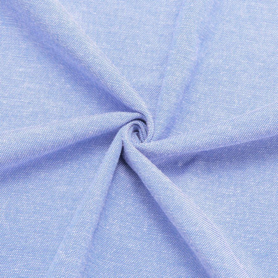 Steel Blue Solid Men's Silk Dress Shirt shirt    - Sophisticated Gentlemen