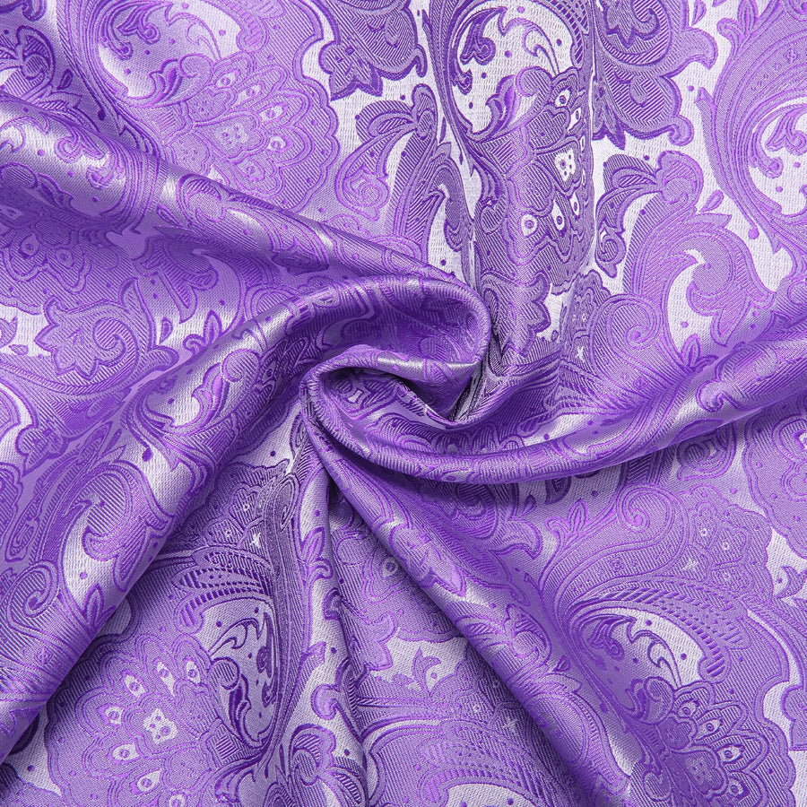 Purple Floral Silk Dress Shirt shirt    - Sophisticated Gentlemen