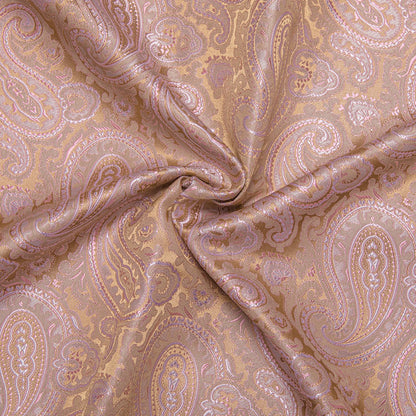 Lemonade Pink Paisley Silk Dress Shirt shirt    - Sophisticated Gentlemen