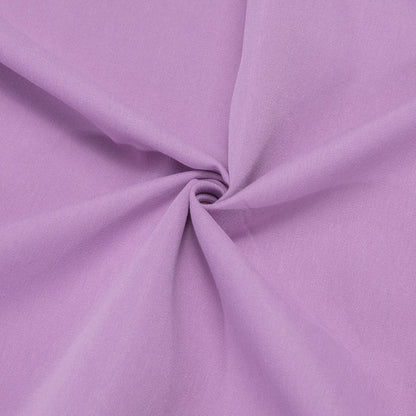 Thistle Purple Solid Splicing Men's Silk Dress Shirt shirt    - Sophisticated Gentlemen