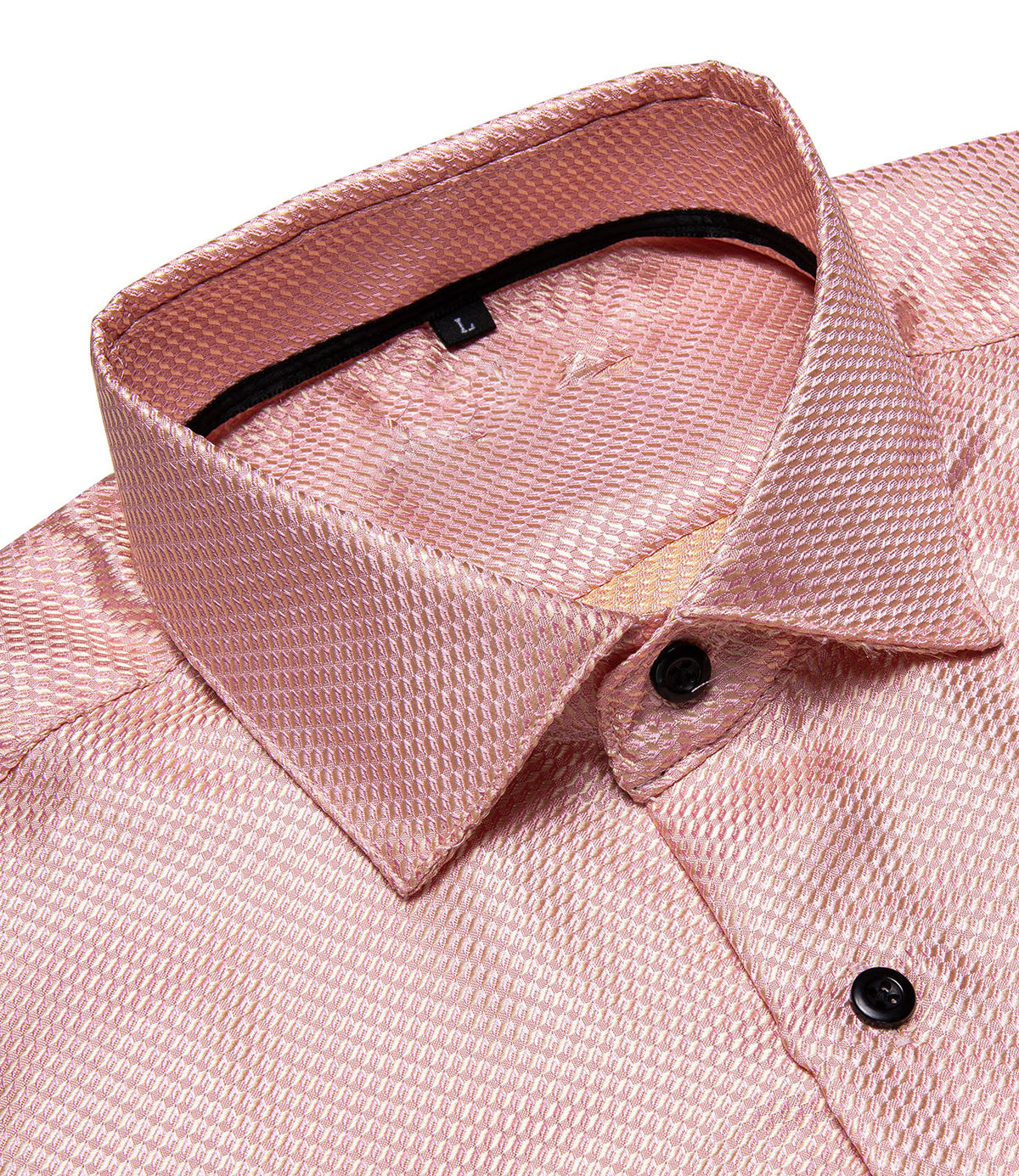 Pink Plaid Dress Shirt shirt    - Sophisticated Gentlemen