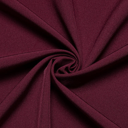 Burgundy Solid Silk Dress Shirt shirt    - Sophisticated Gentlemen