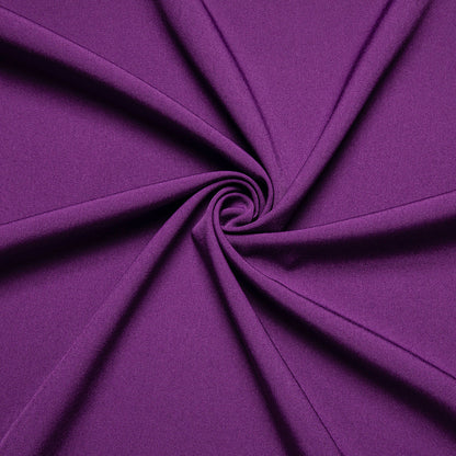 Grape Purple Solid Silk Dress Shirt shirt    - Sophisticated Gentlemen