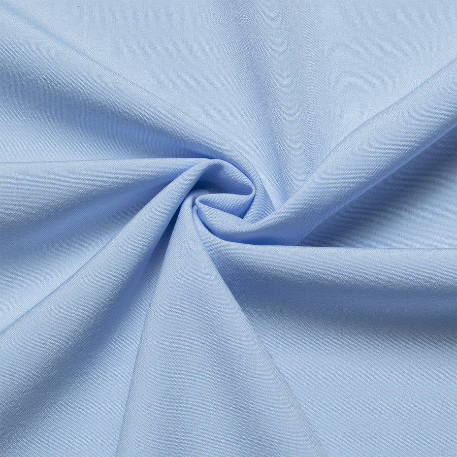 Sky Blue Cotton Solid Silk Dress Shirt shirt    - Sophisticated Gentlemen