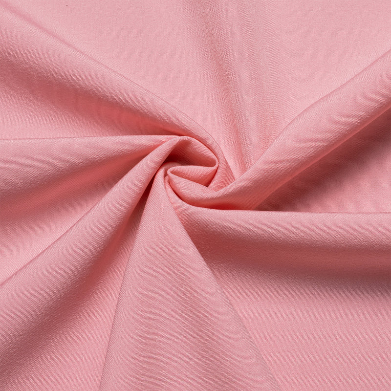 Pink Cotton Solid Silk Dress Shirt shirt    - Sophisticated Gentlemen