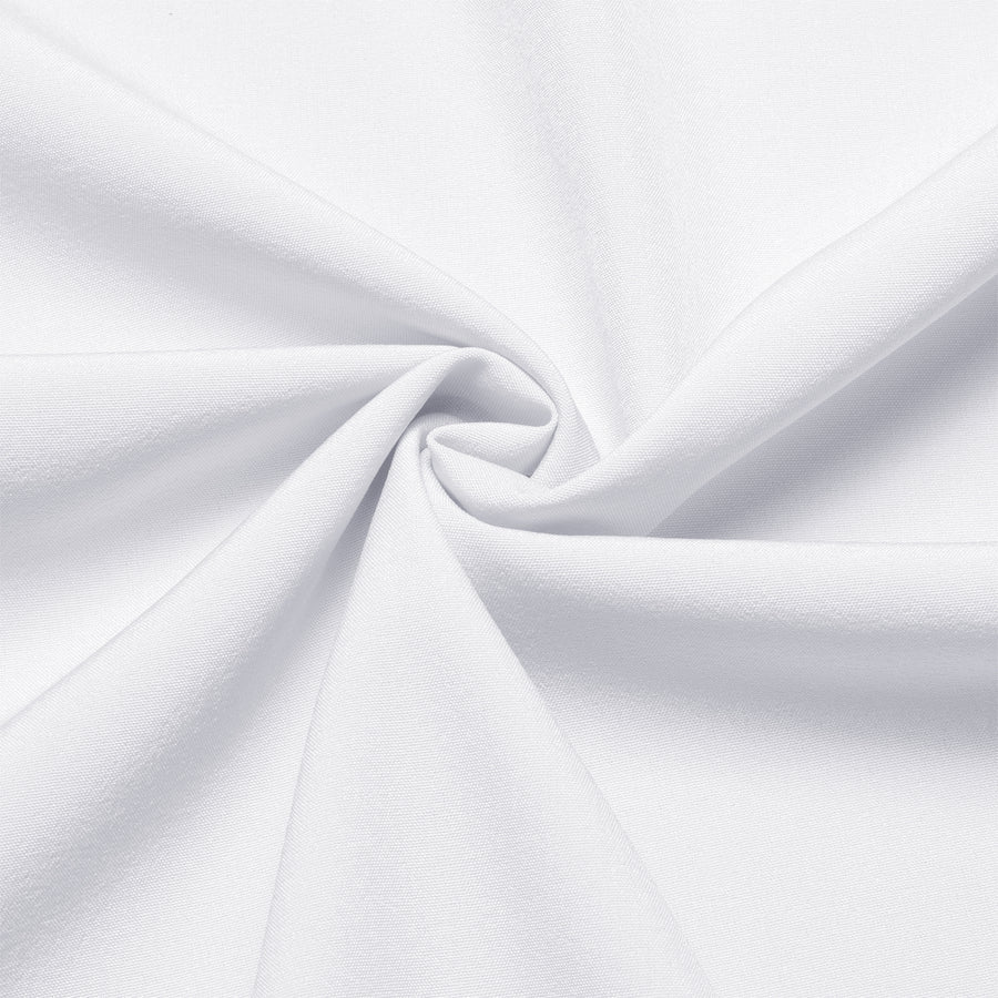 White Cotton Solid Silk Dress Shirt shirt    - Sophisticated Gentlemen