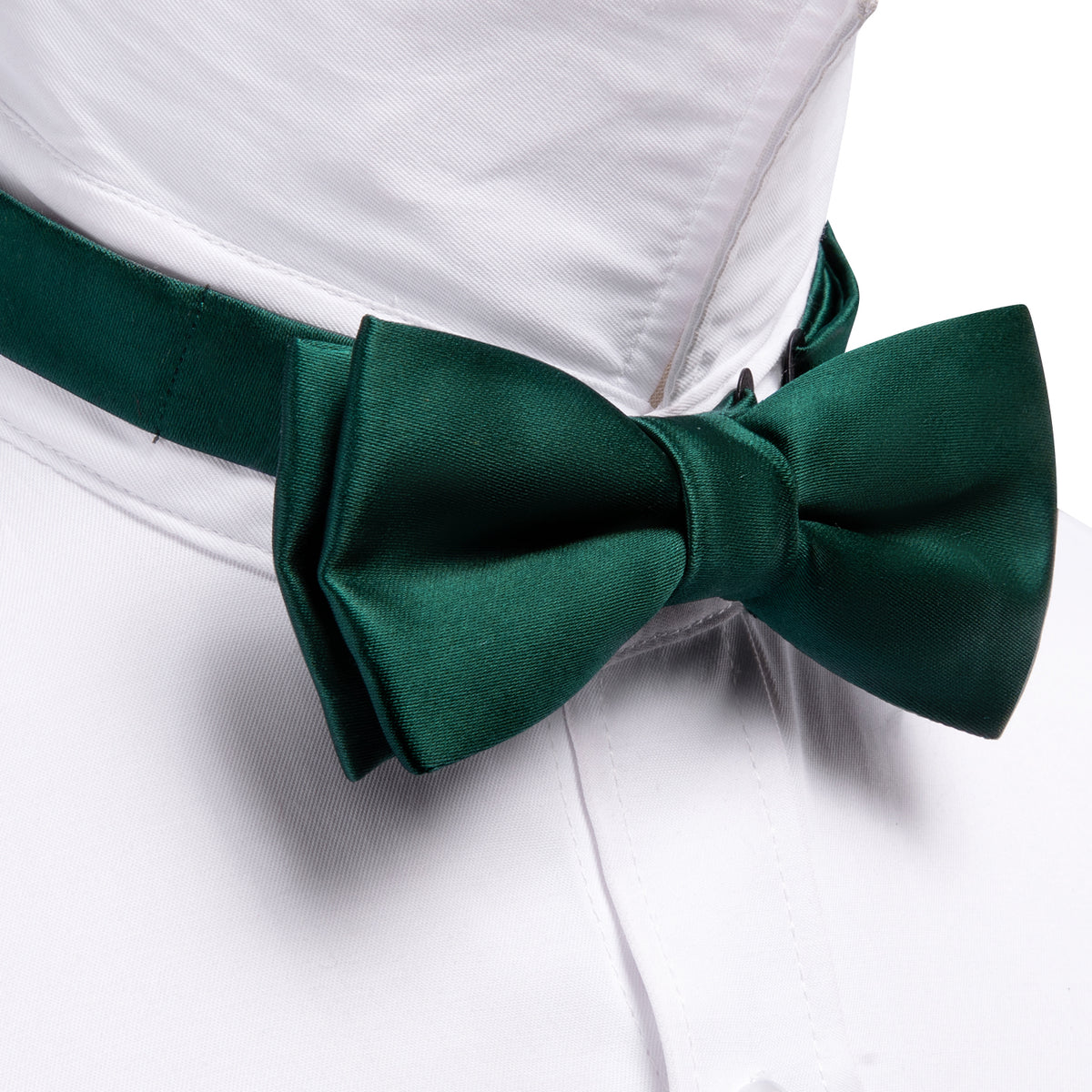 Green Solid Children Bow Tie Set bow ties    - Sophisticated Gentlemen