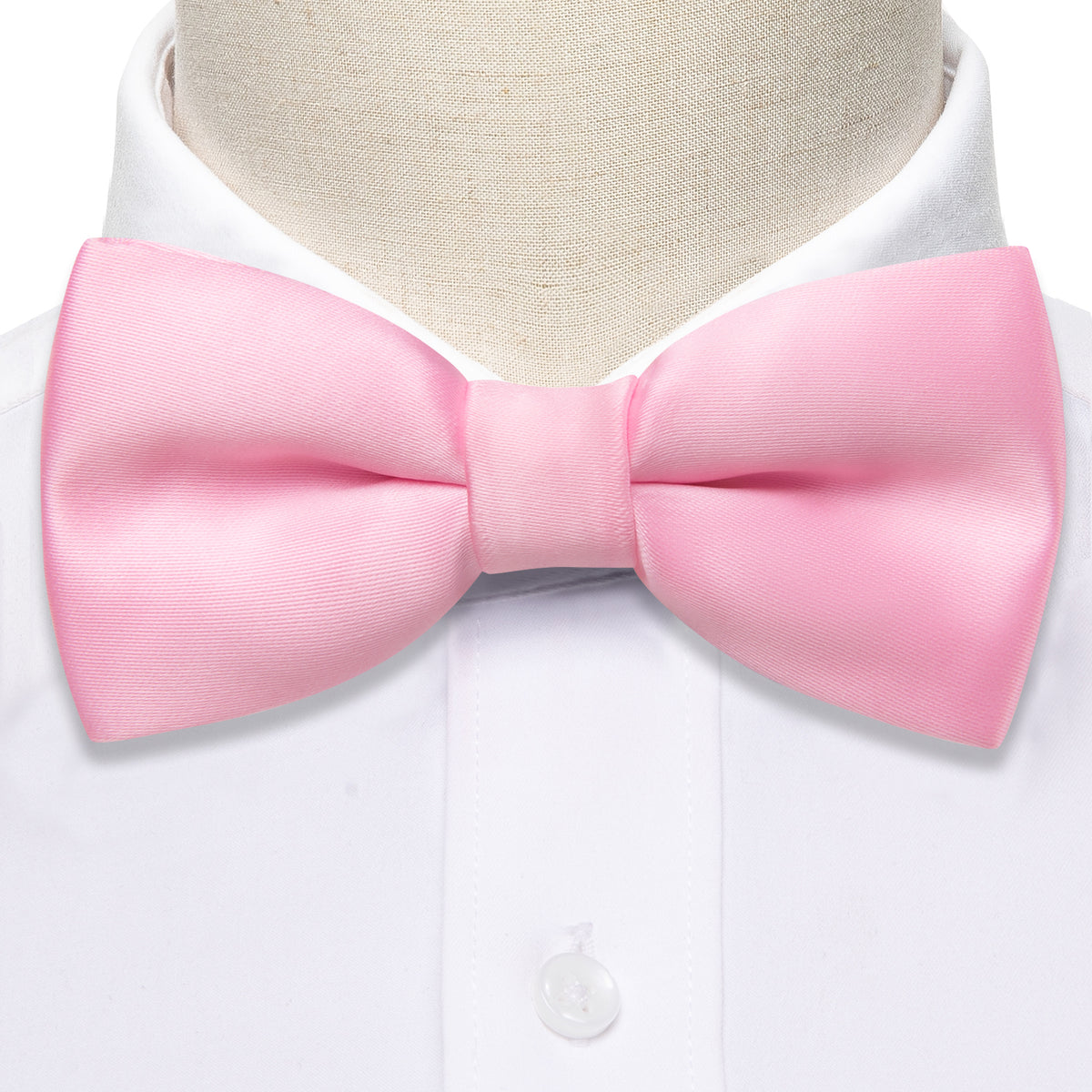 Pink Solid Children Bow Tie Set bow ties    - Sophisticated Gentlemen