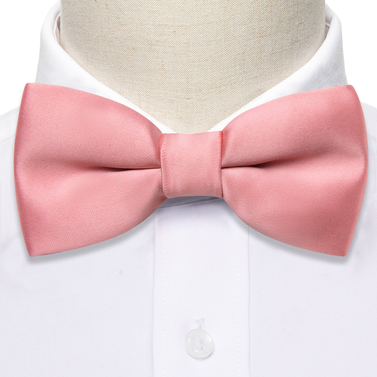 Light Coral Solid Kids Bow Tie Set bow ties    - Sophisticated Gentlemen