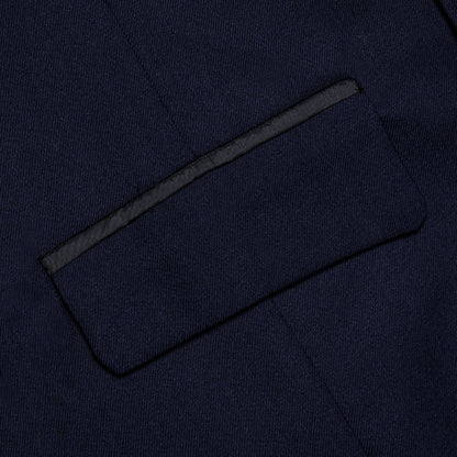 Navy Blue Solid Silk Men's Classic Vest Set vest set    - Sophisticated Gentlemen