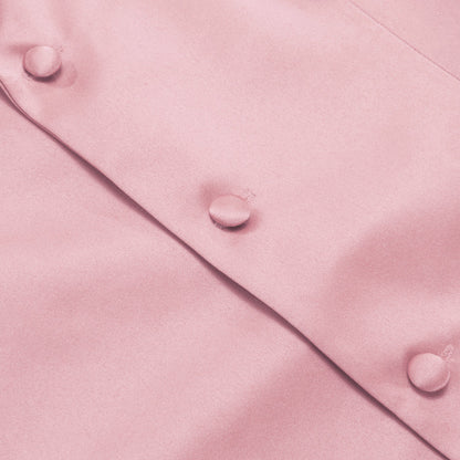 Lemonade Pink Silk Suit Vest Set vest set    - Sophisticated Gentlemen
