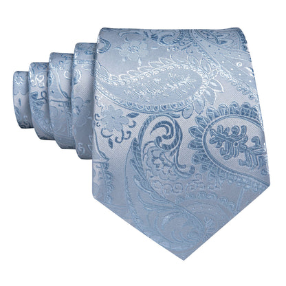 Iceland Tie Set with Pocket Square & Cufflinks tie sets    - Sophisticated Gentlemen