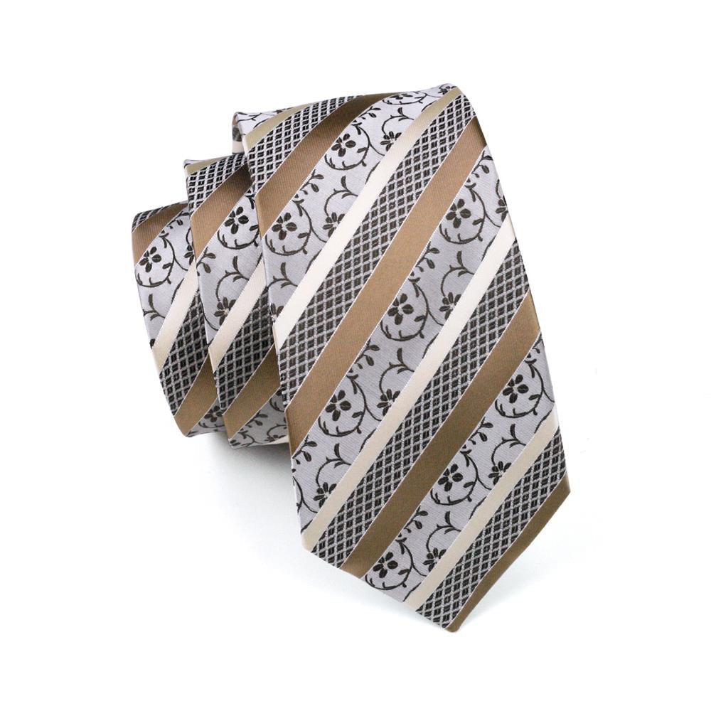 El Dorado Tie, Pocket Square and Cufflinks tie sets    - Sophisticated Gentlemen