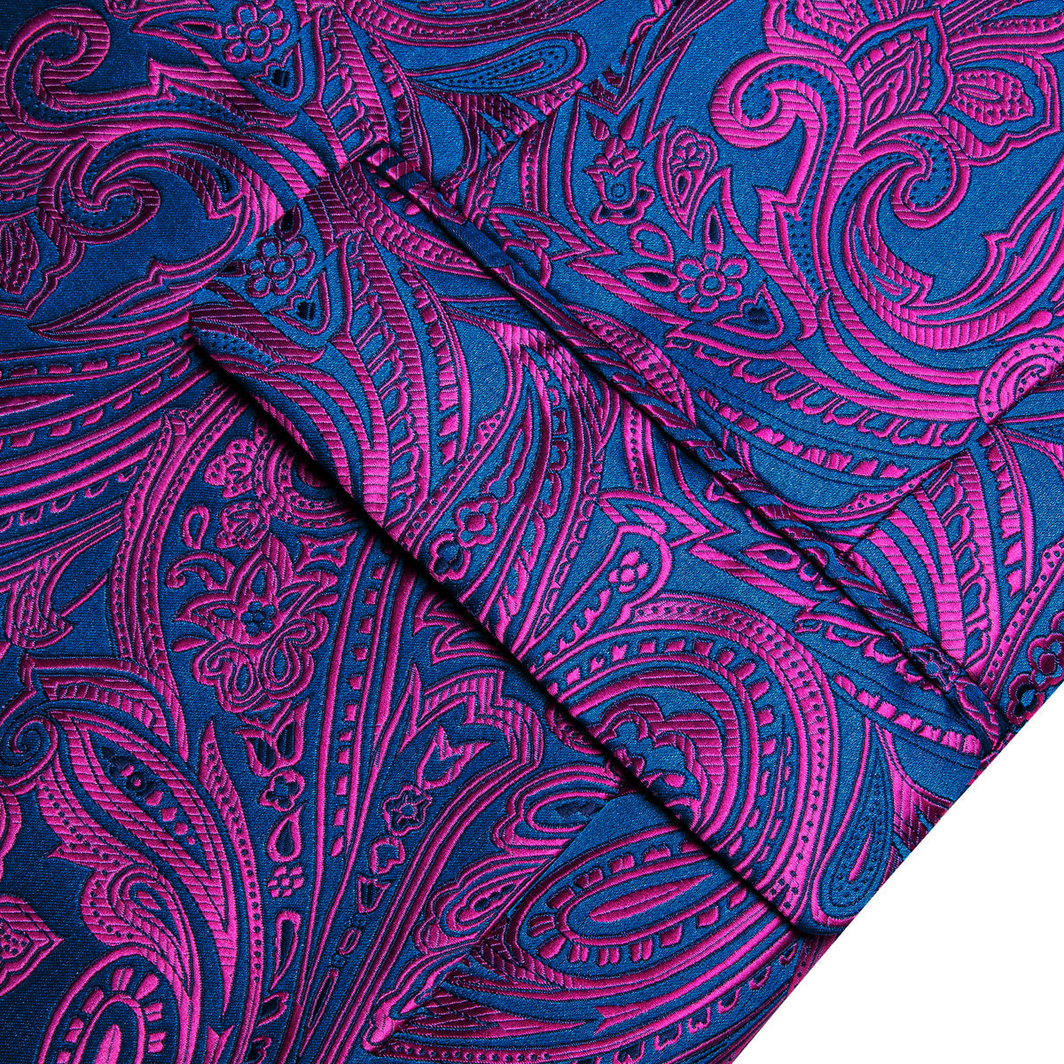 Purple and Blue Paisley Tuxedo Jacket tuxedo    - Sophisticated Gentlemen