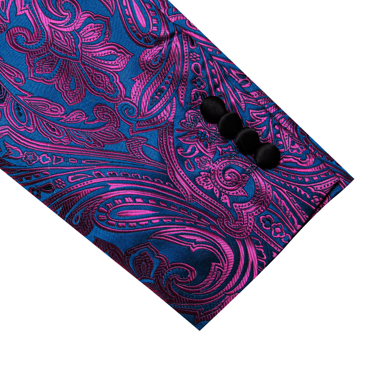Purple and Blue Paisley Tuxedo Jacket tuxedo    - Sophisticated Gentlemen
