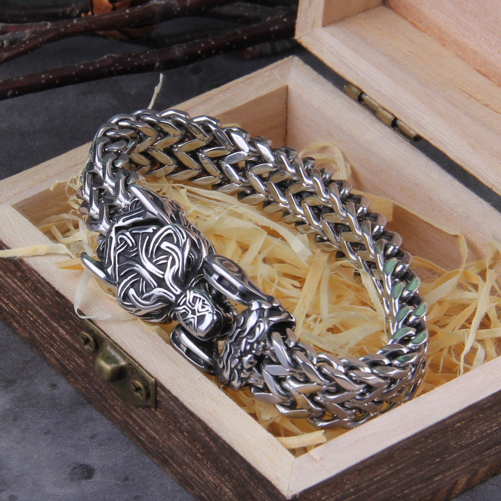 Guardians of Norse Lore: Heroic Bracelets - Fenrir, Berserker, Hraesvelgr bracelet    - Sophisticated Gentlemen