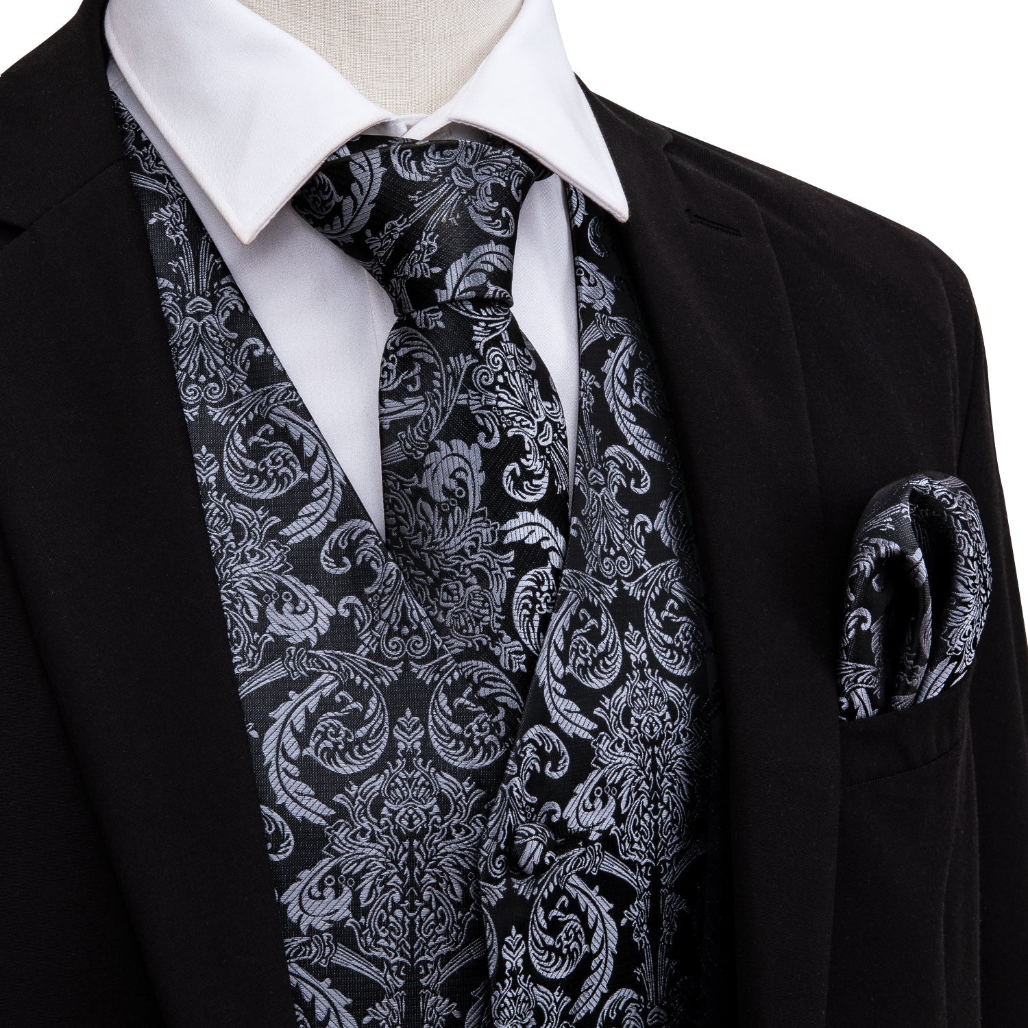 Floral Influence Vest Set - SOPHGENT