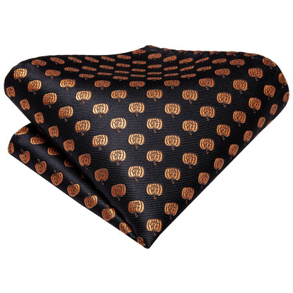 Halloween Pumpkin Tie Set - SOPHGENT