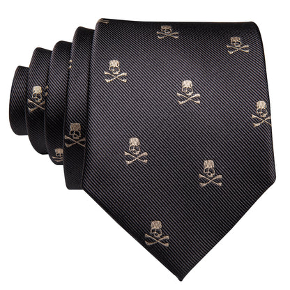 Skulls Premium Tie Set tie sets    - Sophisticated Gentlemen