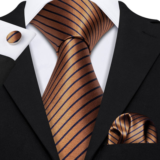 Patina Gold Premium Tie Set tie sets Standard packaging   - Sophisticated Gentlemen