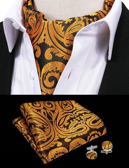 Lewis Ascot, Pocket Square and Cufflinks Ascot    - Sophisticated Gentlemen