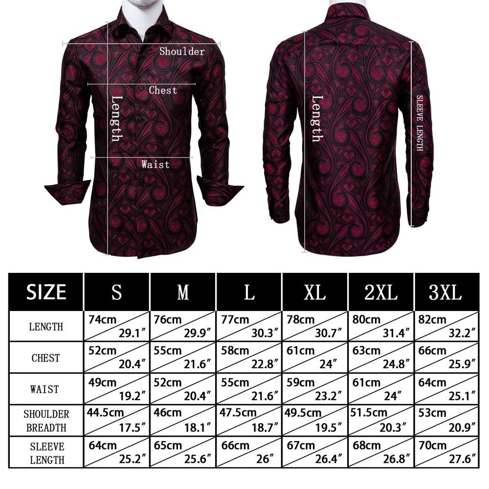 Gold and Black Paisley Dress Shirt shirt    - Sophisticated Gentlemen