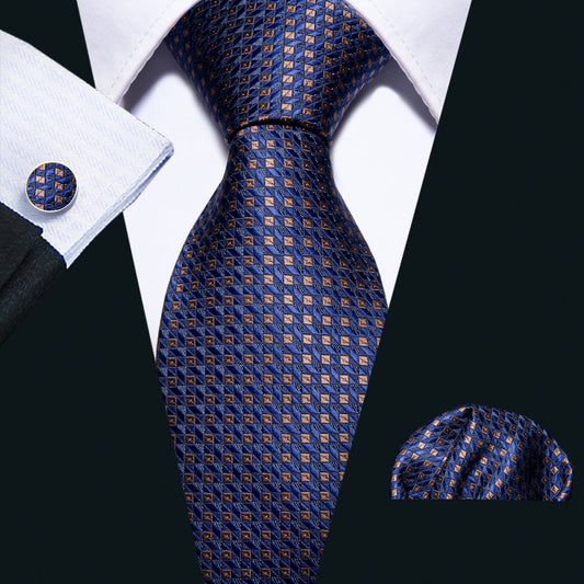 Creativity Tie, Pocket Square and Cufflinks tie sets Standard packaging   - Sophisticated Gentlemen