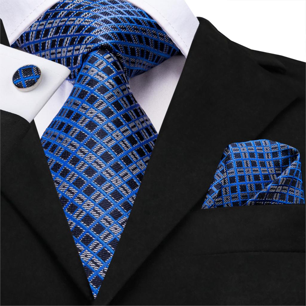 Parallel Universe Tie, Pocket Square and Cufflinks - SOPHGENT