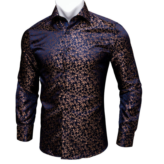 The Stallion Floral Dress Shirt shirt S   - Sophisticated Gentlemen